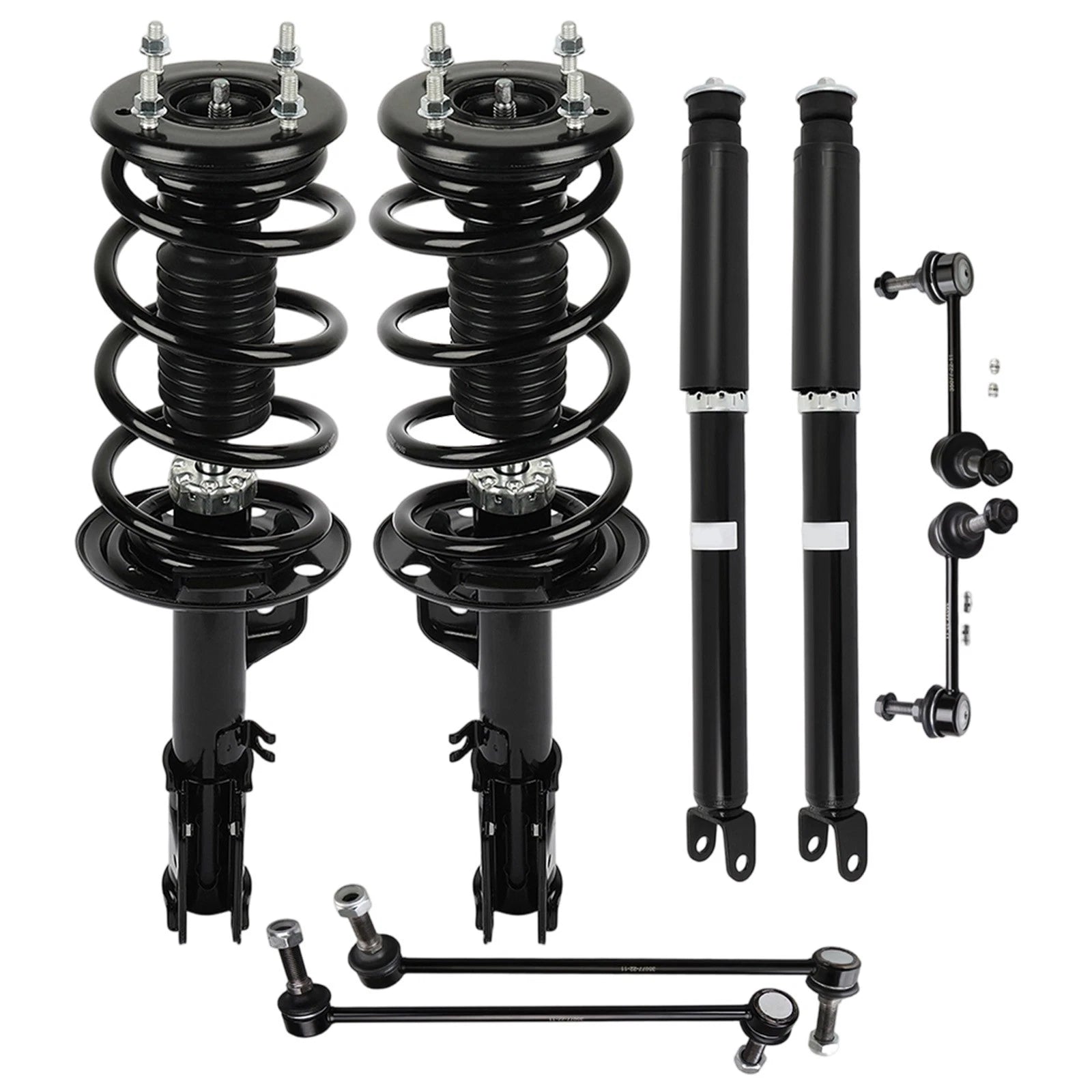Front Struts & Rear Shocks for Ford Explorer (2013–2018) w/Coil Spring & Sway Bars