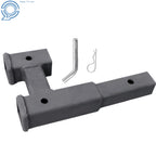 2 Inch Receiver Dual Hitch Adapter for Trucks (5000LB Capacity)