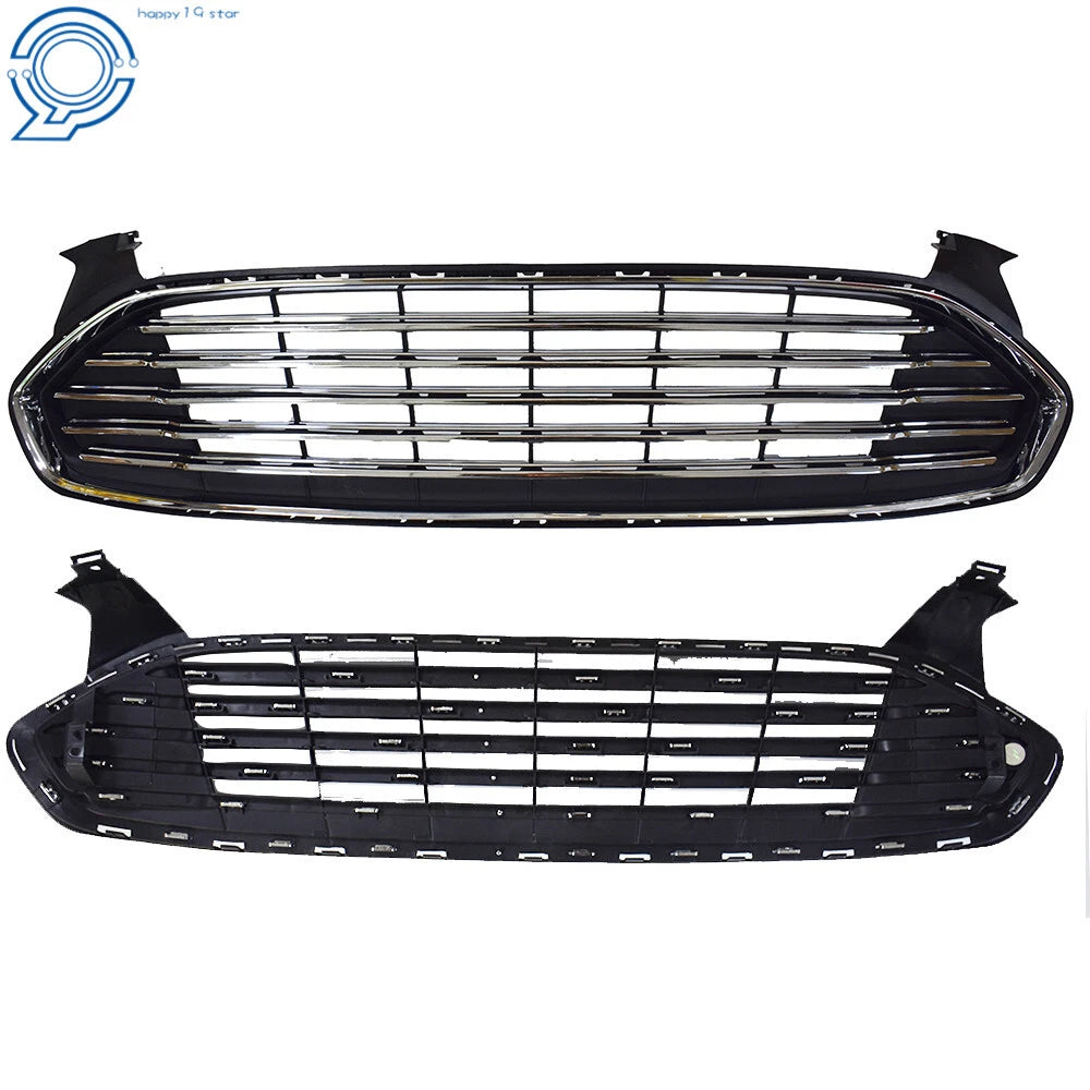 Front Radiator Grille Kit for Ford Fusion/Mondeo (2013-2016)