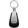 Black Leather Teardrop Keychain - Officially Licensed for Nissan Maxima