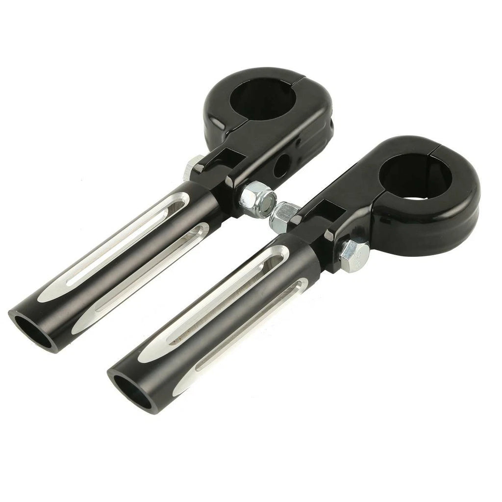 1 1/4" Highway Bar Engine Guard Footpeg Mount for Harley Touring