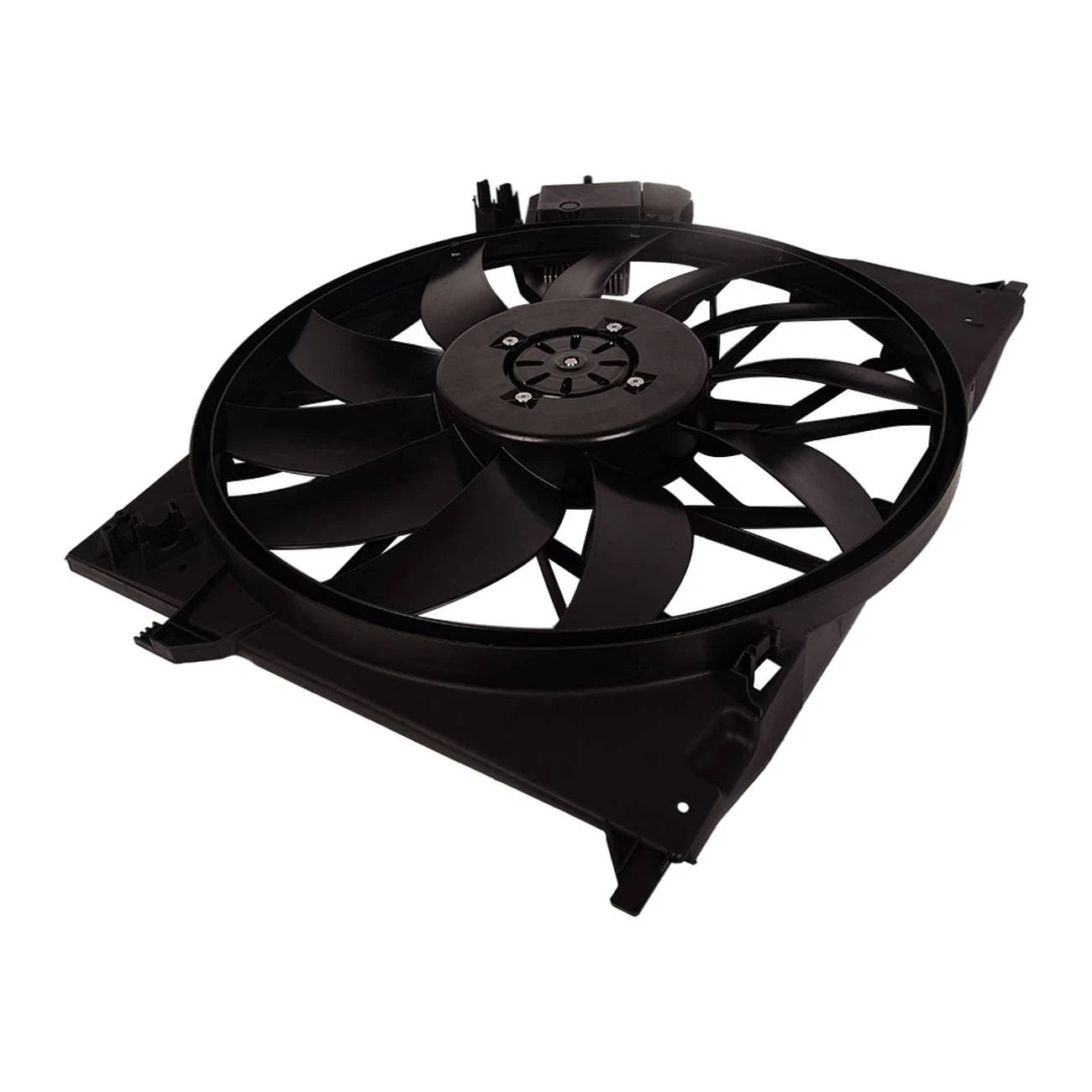Radiator Cooling Fan Assembly for Mercedes-Benz E320 S350 CL550 CL600 S550 S600 (2003–2009)