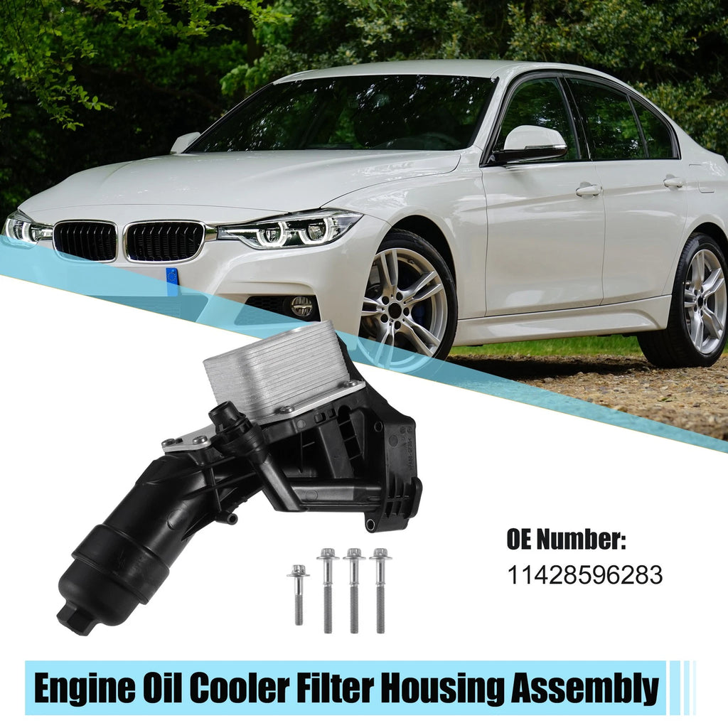 Set of 1 Engine Oil Cooler Oil Filter for BMW 230i F22 (2017–2022) No. 11428596283