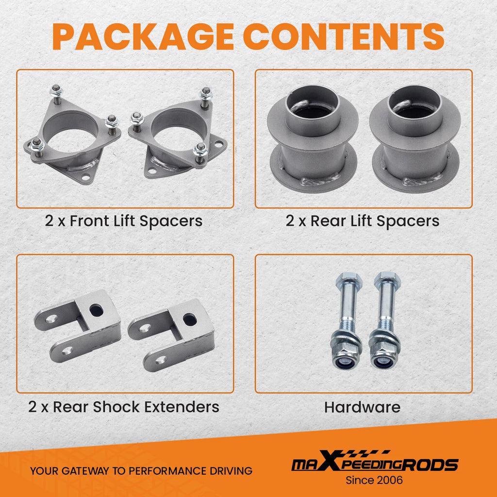 3" Leveling Lift Kit for Chevy Avalanche 2WD 4WD (2007-2013)