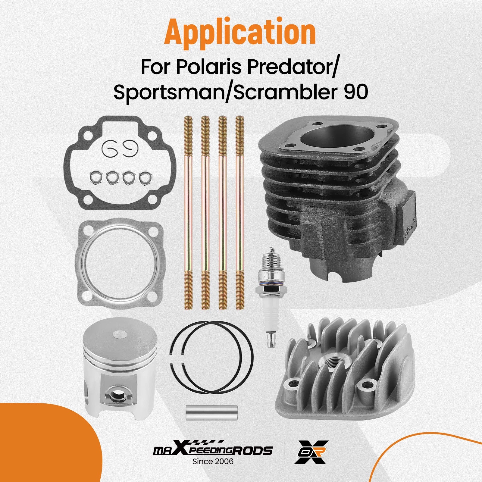 Top End Kit for Polaris Predator 90 (2003-2006)