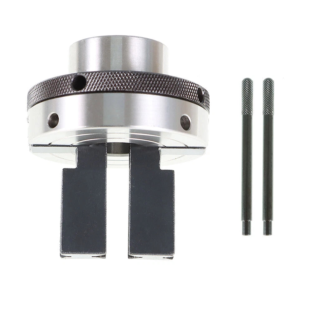 2-Jaw Lathe Chuck Set for Drilling (3.25" 1" × 8TPI)