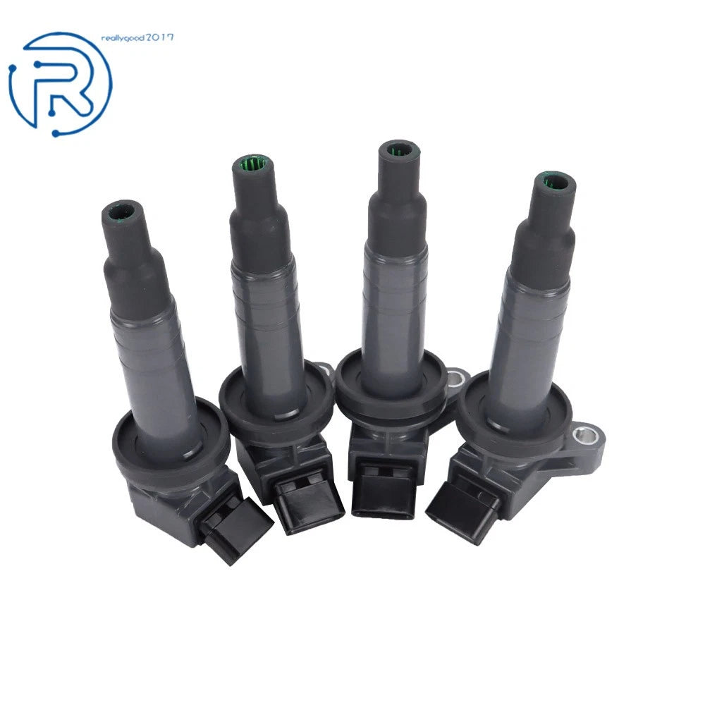 Set of 4 Ignition Coils for Toyota Corolla Celica Matrix (2000–2008) UF247 90919-02339
