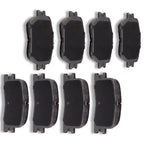 Set of 4 Ceramic Brake Pads for Toyota Camry (2002–2006)
