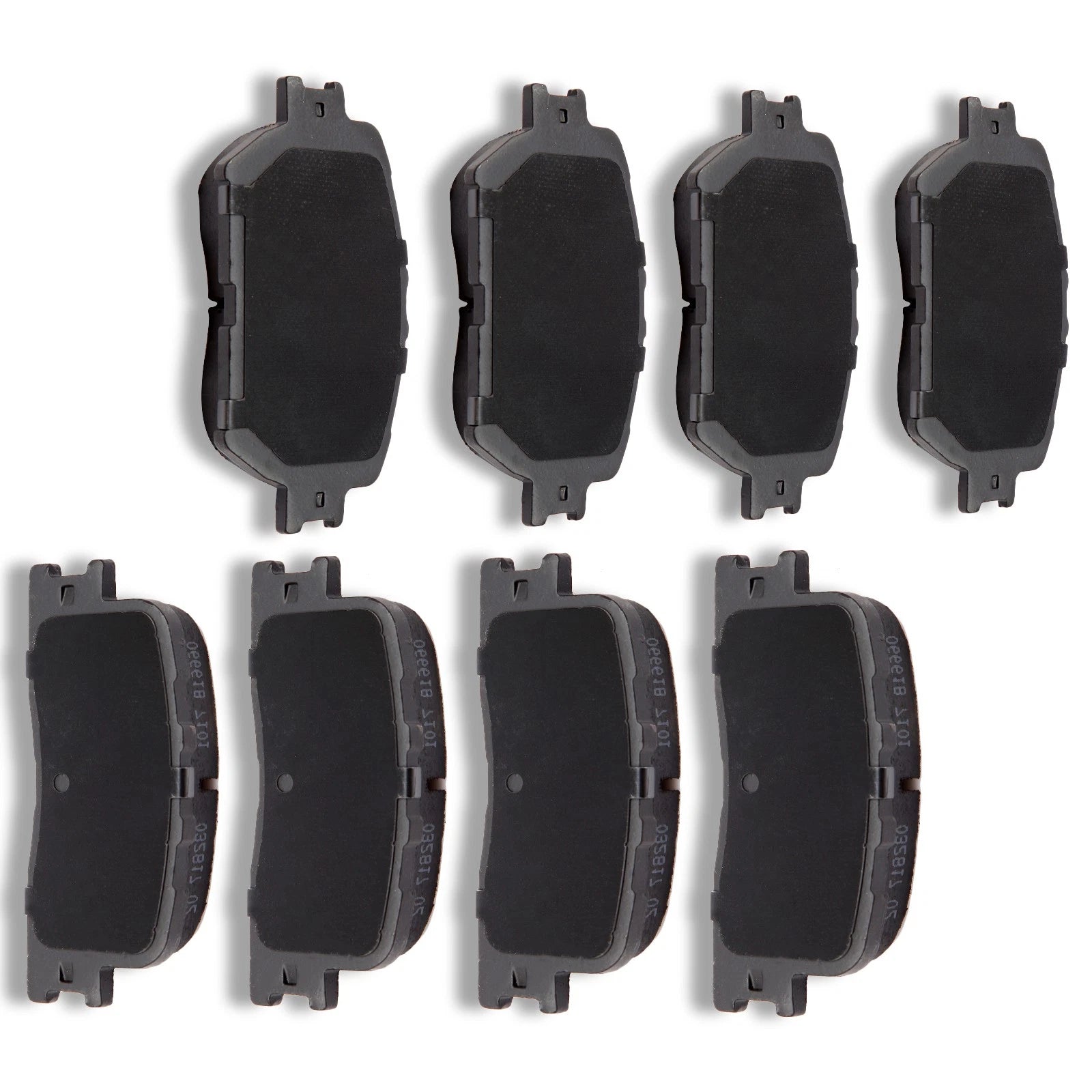 Set of 4 Ceramic Brake Pads for Toyota Camry (2002–2006)
