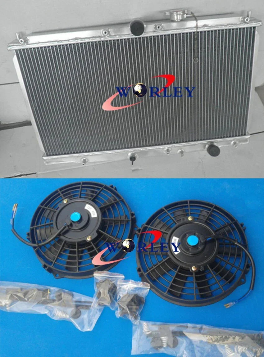 Aluminum Radiator & Shroud for Honda Accord, Prelude, Acura CL (1994-2001)
