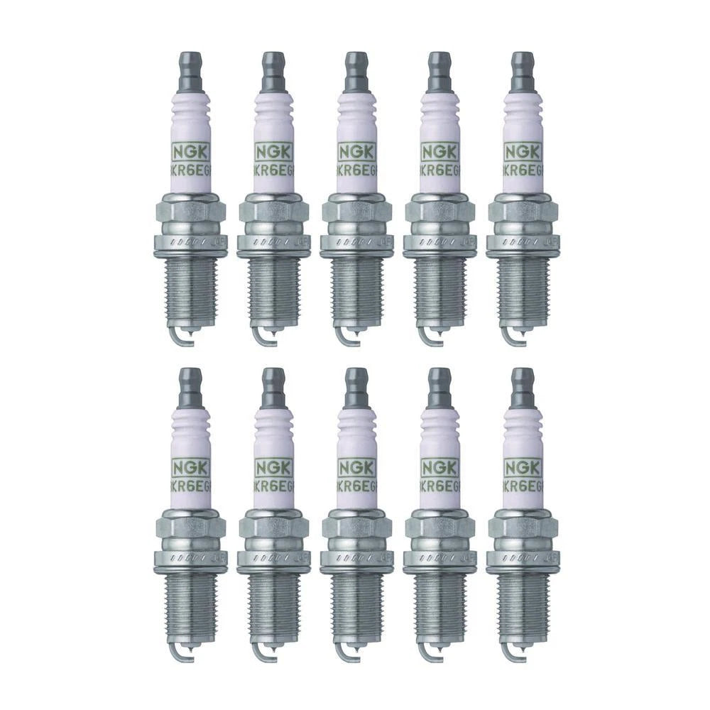 NGK G-Power Platinum Spark Plug Set (10 Pieces) (Gap 0.040)