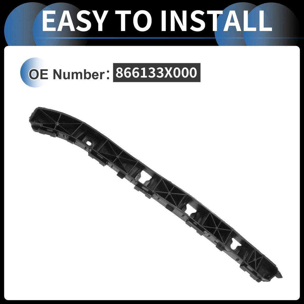 1pc Left Rear Bumper Retainer Bracket No. 866133X000 for Hyundai Elantra (2011–2016)