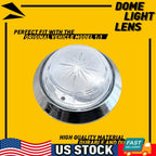 Round Dome Light Base Lens for Chevrolet Camaro Firebird Nova (1971–1981)