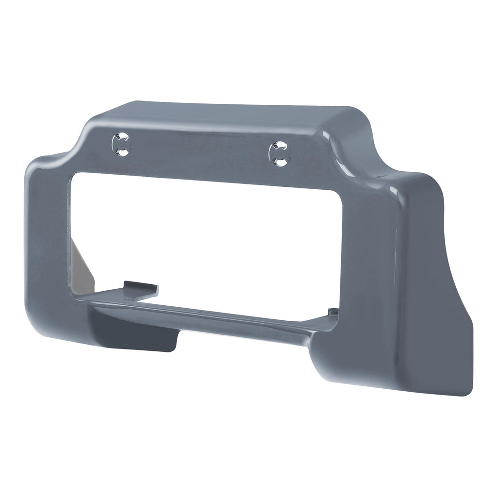 Oil Cooler Cover for Harley Electra Glide (2009–2016) Gunship Gray