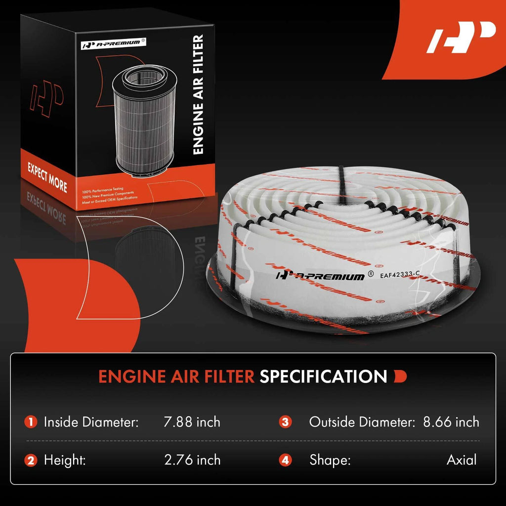 Engine Air Filter for Toyota 4Runner, Honda Passport (1988-1995)
