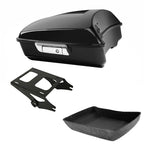 Chopped Trunk Mount Rack for Harley Road Street Glide FLHX (2014–2026)