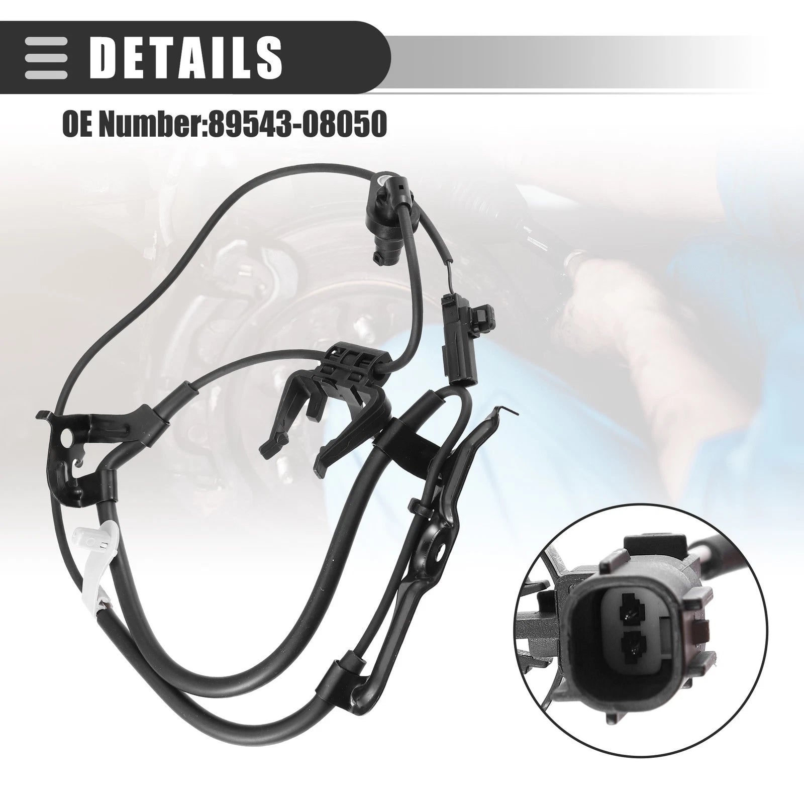 ABS Wheel Speed Sensor for Toyota Sienna (2011–2012) 89543-08050