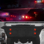 2X 4" 16-LED Round Tail Stop Brake Turn Signal Lights for Truck (EV)