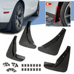 Mud Flaps Guards Splash Molded Set for Dodge Challenger (2015–2023)