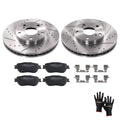 Front Brake Rotors + Ceramic Brake Pads for Toyota Camry (2002–2006) S31050 P908