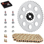 Drive Sprocket & Chain Kit for Honda XR100R CRF100F (14/50T 428 X-Ring 118 Links)
