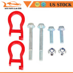Front Red Tow Hooks for Chevrolet Silverado 1500 (2019–2021)