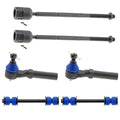 Set of 2 Mevotech Supreme Inner Outer Tie Rod Ends Sway Bar Kit for Ford Mustang (1994–2004)