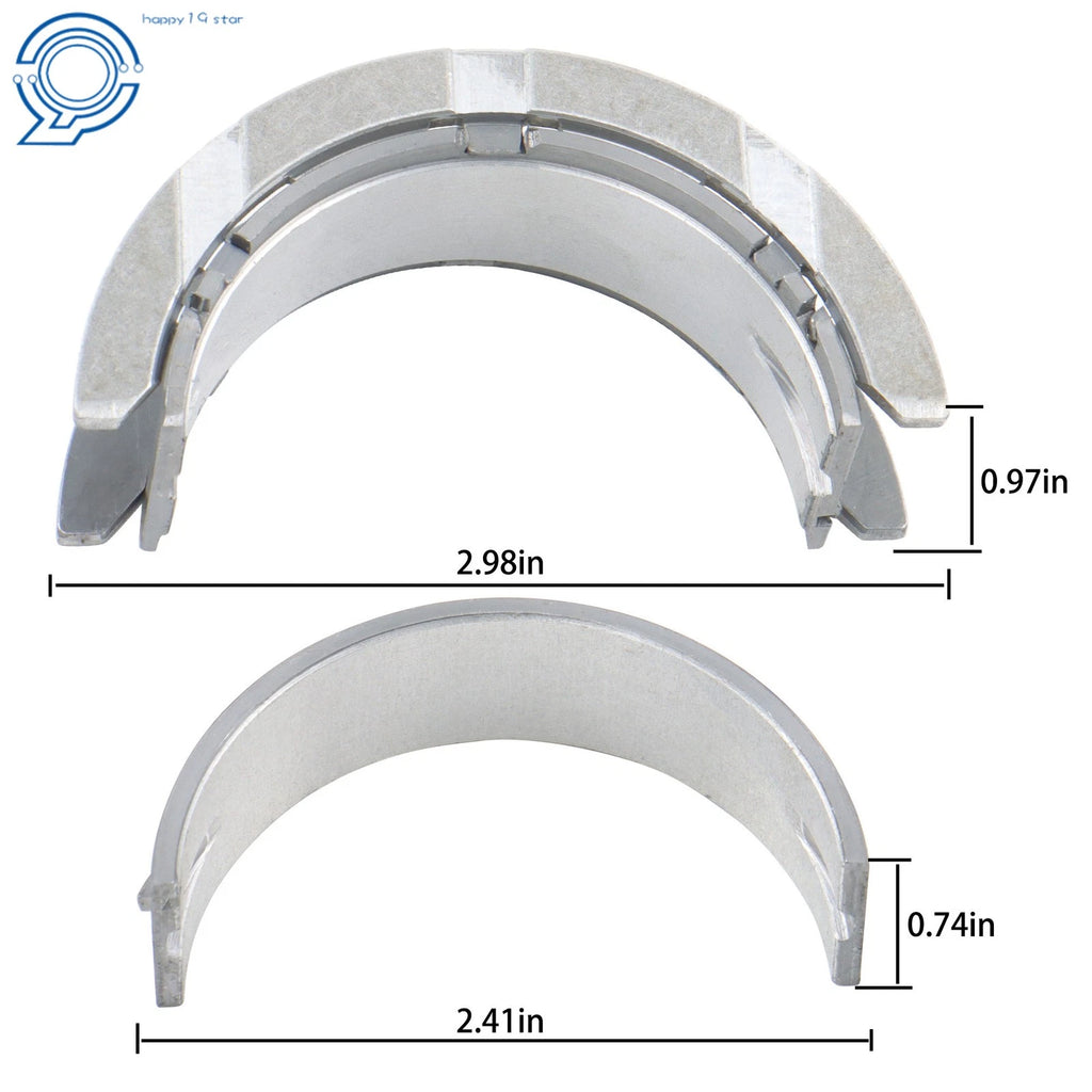 Main Bearings STD for BMW N57D30 3.0L (2008–2017) 11217802643 11217802644 11217802645