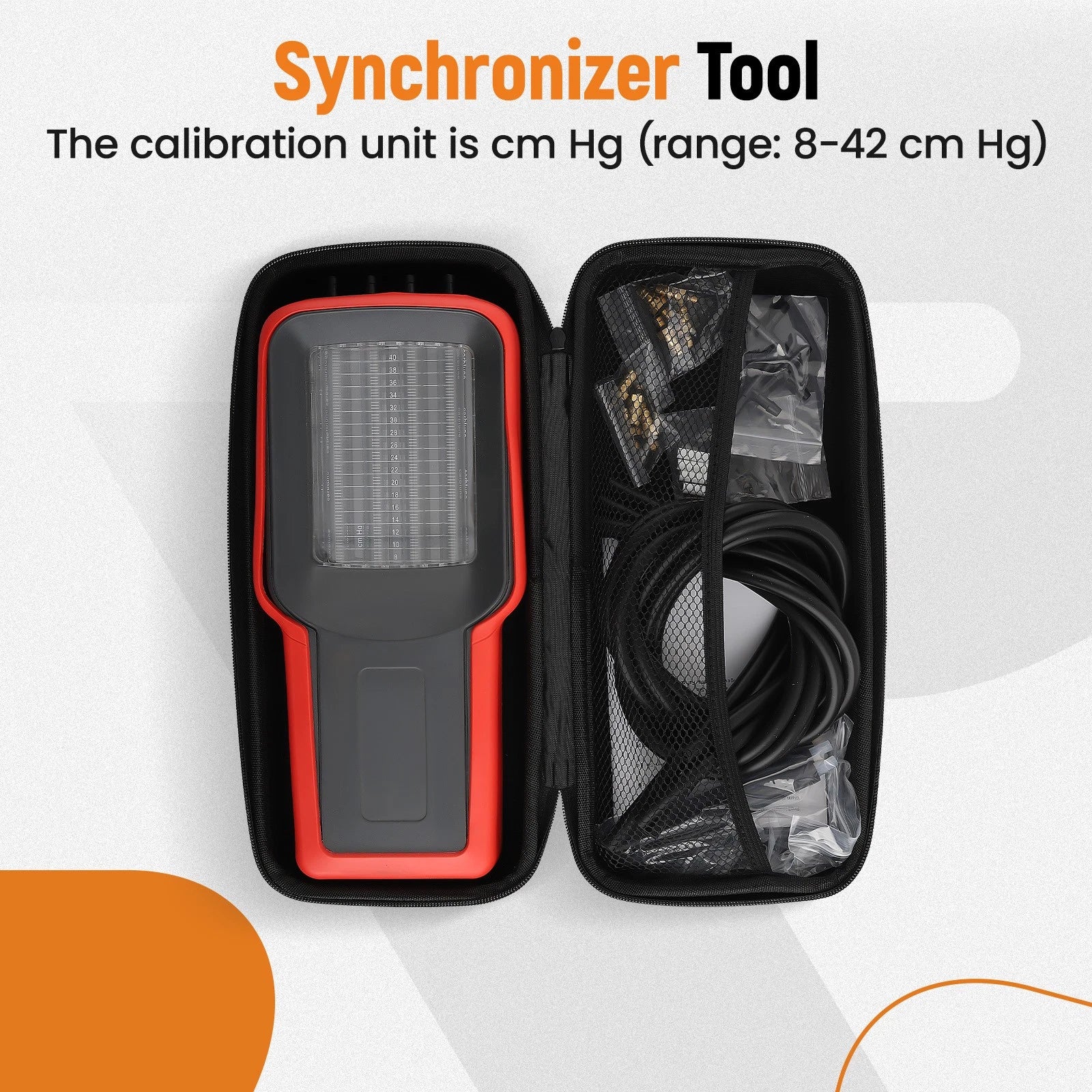 Carb Balance Synchronizer Gauge for 2- and 4-Cylinder Carburetor Motorcycles