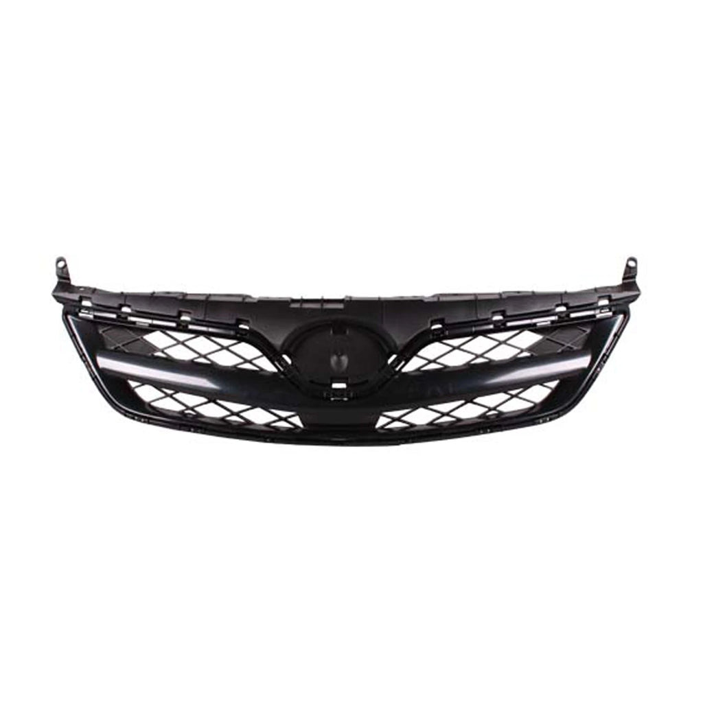 Replacement Ready to Paint Plastic Front Grille w/o Chrome Type