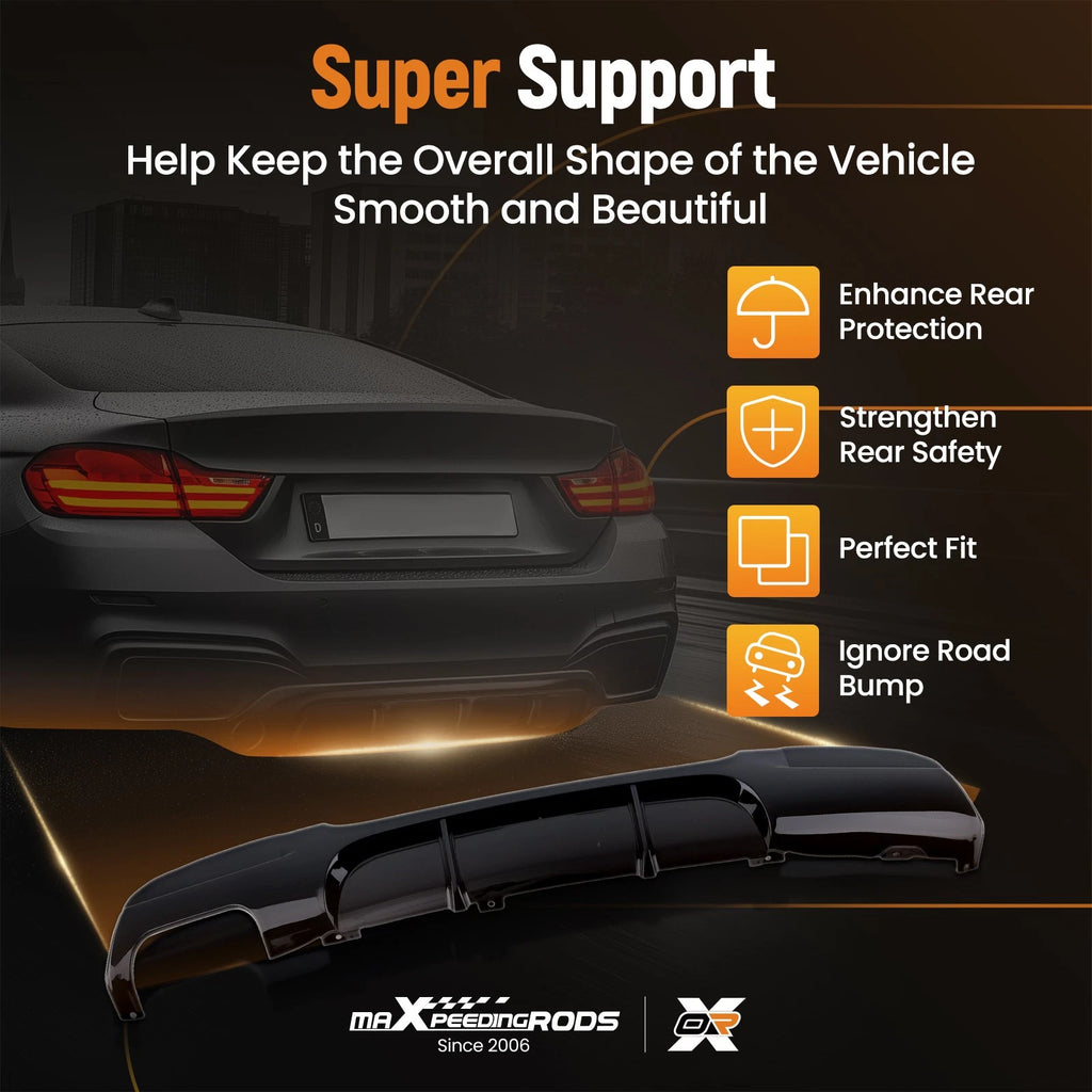 Bumper Lip Diffuser for BMW E90 E91 M Sport (2005-2013)