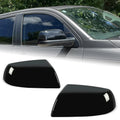 2X Gloss Black Side Mirror Cover Caps for Toyota Tundra Sequoia (2007–2019)