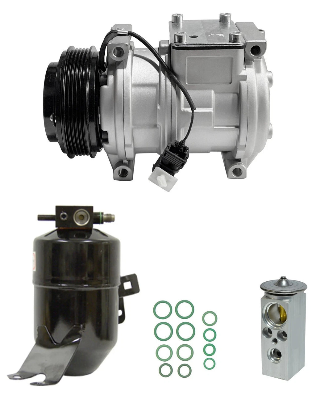 AC Compressor Kit Replacement for BMW 850i 4.0L (1991–1992)