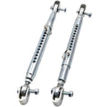 2X Adjustable Front End Tubular Travel Limiter for Drag Race Car
