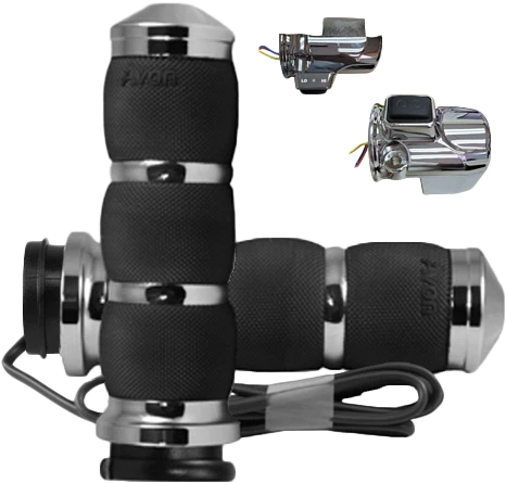 AVON Air Cushion Heated Grip for Harley V-Twin (2017–2023)