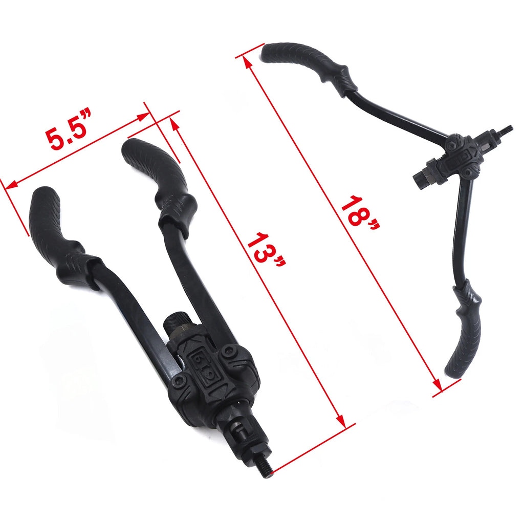 Thrust Type Hand Nut Riveter Kit for (330mm, 60pcs)