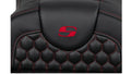 Saddlemen RoadSofa Seat for Harley Touring (2008–2024) Honeycomb Red Stitch