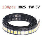 100Pcs 3528 Lamp Beads for LG LED TV Backlight Strip Bar (3V)