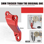 Upper Stay Mount Brackets for Honda TRX450ER (2006–2014) Red