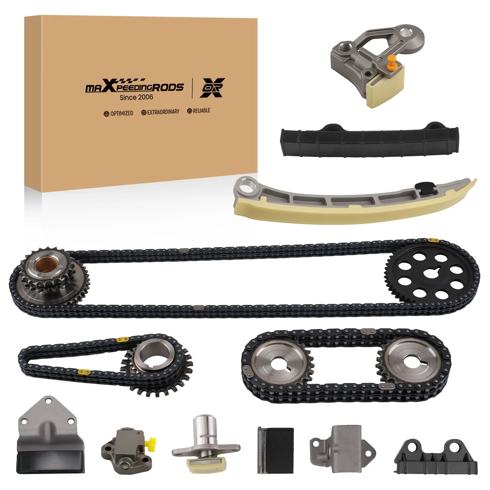 Timing Chain Kit for Suzuki XL-7 Grand Vitara Chevrolet Tracker (1999–2006)