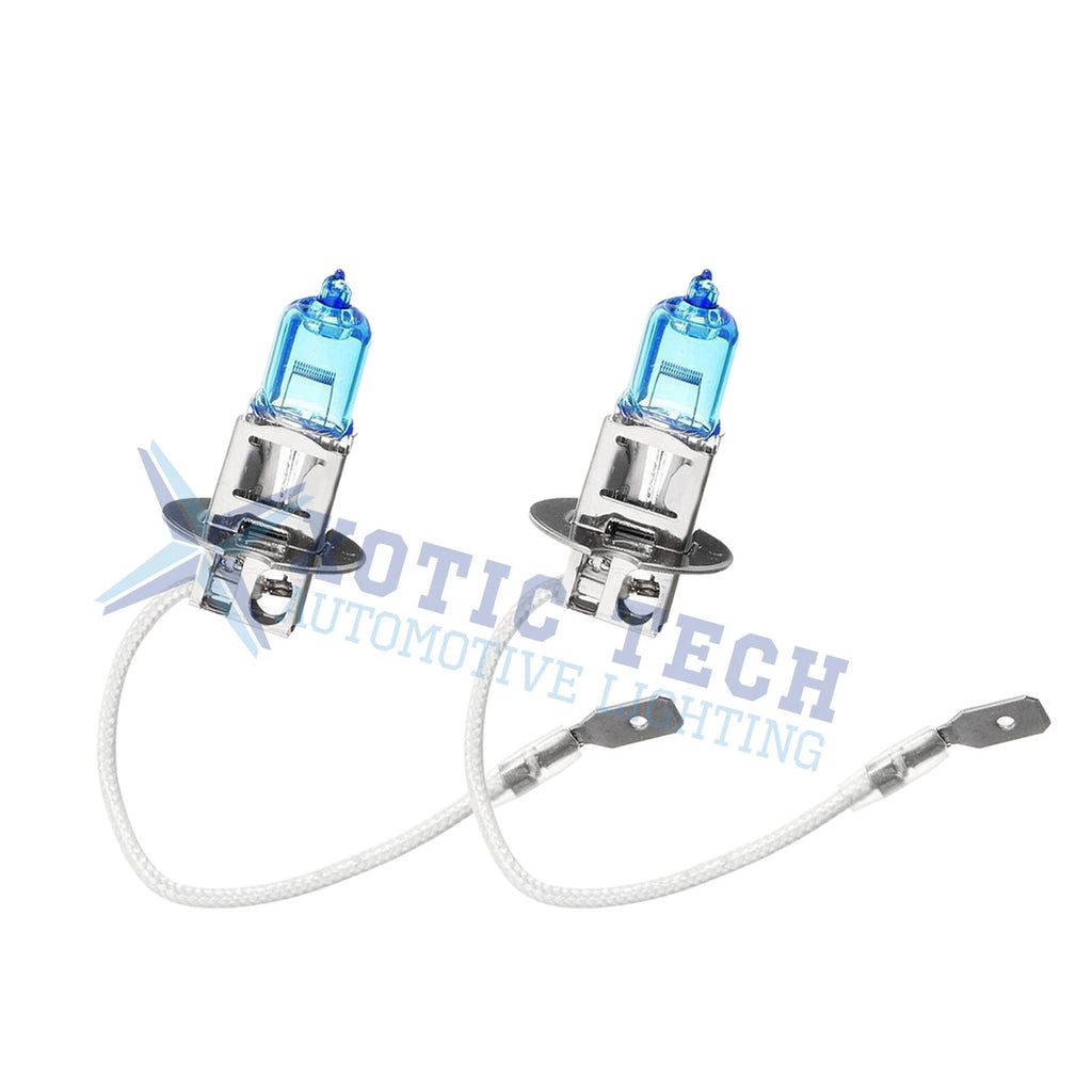 6000K White H3 Halogen Bulb for Headlight Fog Light for DRL Replacement (YYYY-YYYY)