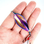 Fishing Lure Rotating Lifelike Swimming Action Hyperbolic Hollow Shape
