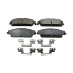 DuraGo Rear Rotors & TRW Pro Ceramic Disc Brake Pads Kit for Escalade Tahoe Yukon (2007–2014)