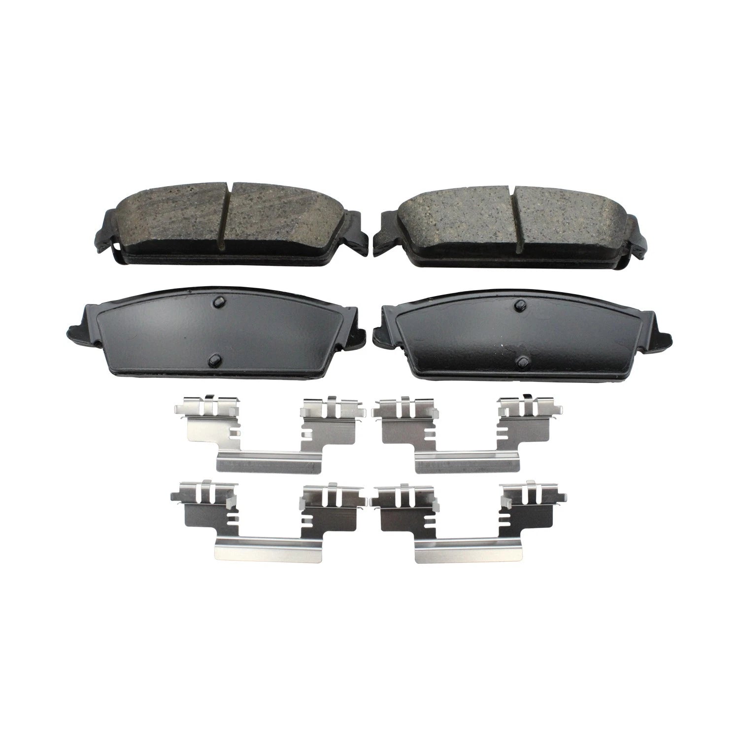 DuraGo Rear Rotors & TRW Pro Ceramic Disc Brake Pads Kit for Escalade Tahoe Yukon (2007–2014)