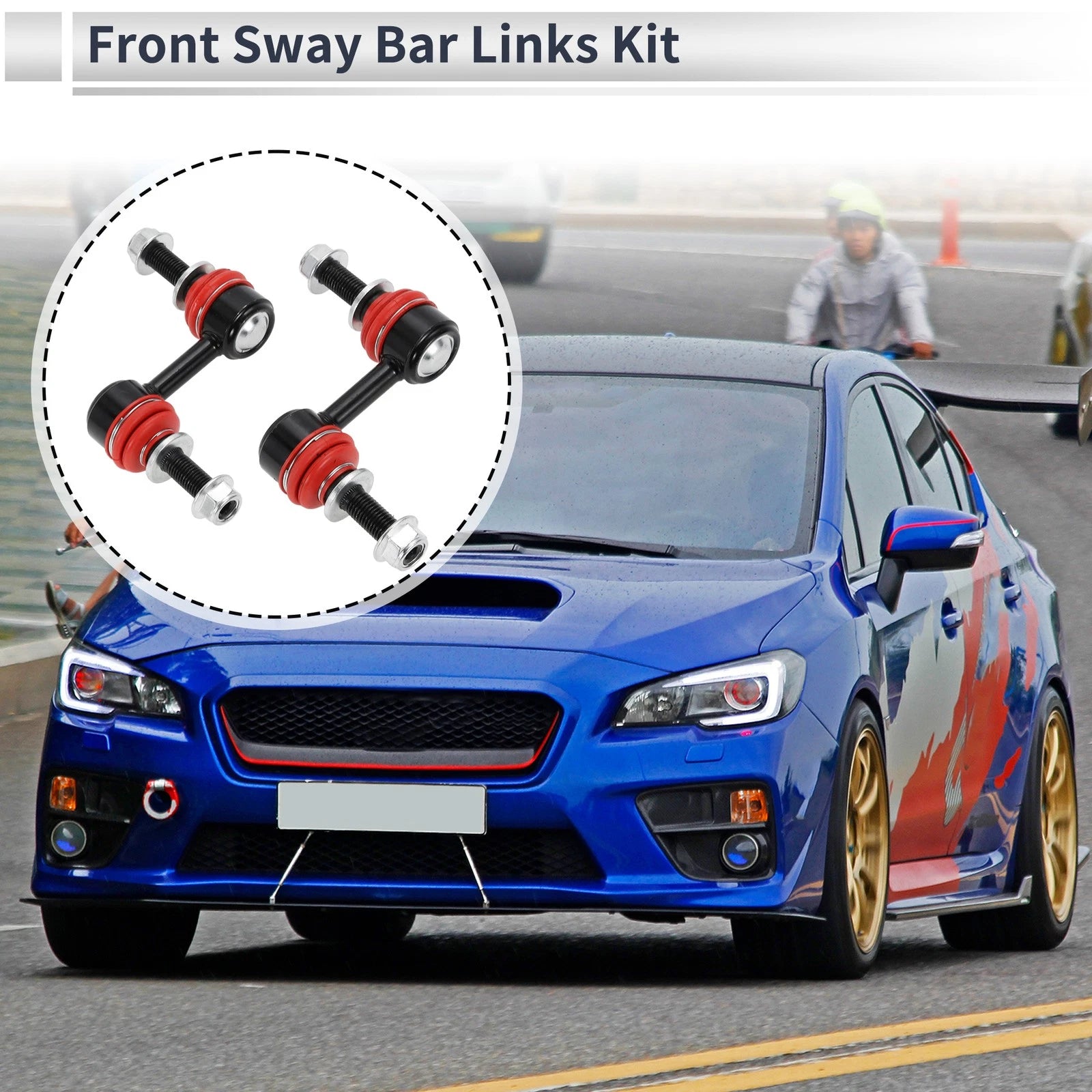 2X Front Stabilizer Bar Links for Subaru B9 Tribeca (2006–2007) No.K750084