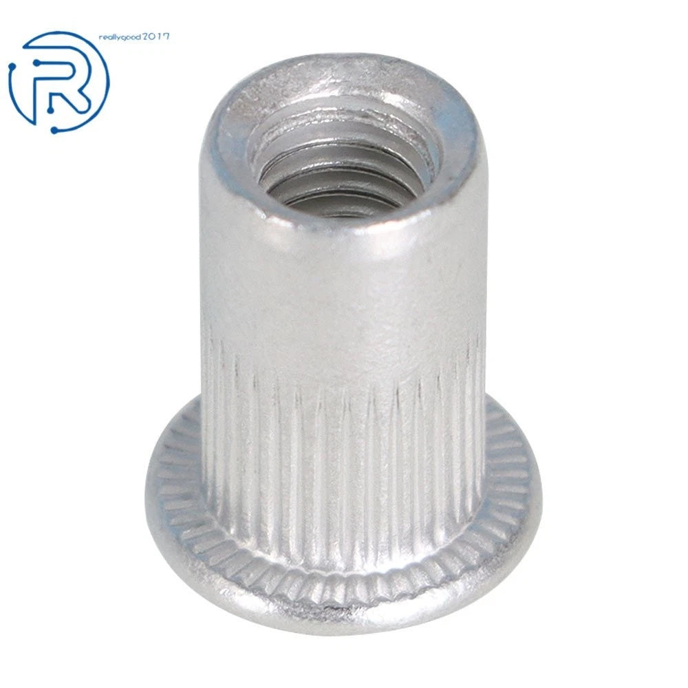 Pack of 100 M6 Rivet Nuts for Automotive Applications