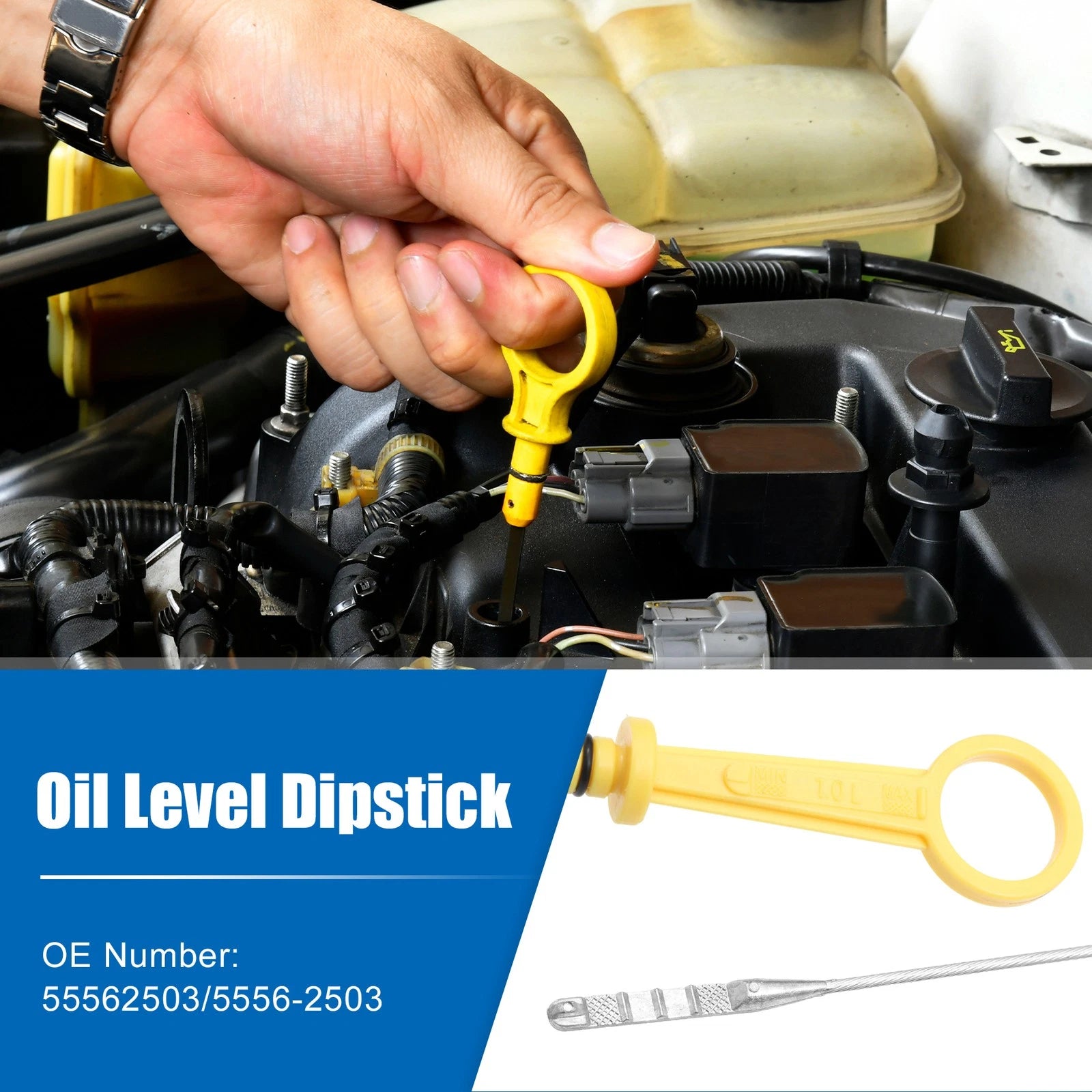 Engine Oil Level Indicator Dipstick for Chevrolet Sonic (2012–2018) No. 55562503
