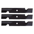 3 Pack Notched Mower Blades for Exmark (Fits 103-2529-S, 653101)