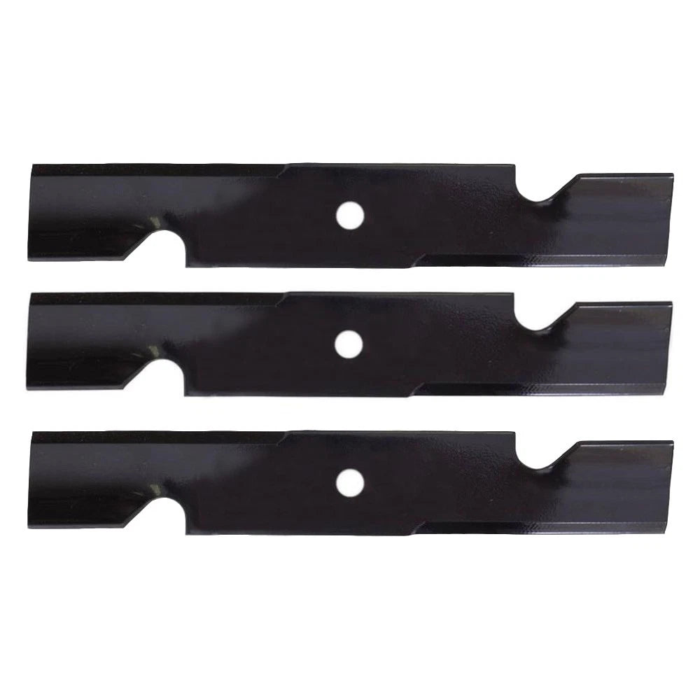 3 Pack Notched Mower Blades for Exmark (Fits 103-2529-S, 653101)