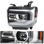 Full LED Projector Headlight for GMC Sierra 1500 (2016–2018)